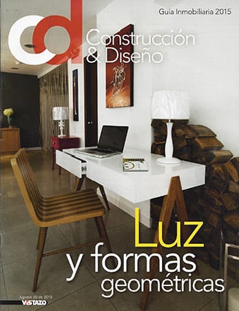 Portada de Construcción & Diseño, Guía Inmobiliaria 2015; Agosto 20 de 2015
