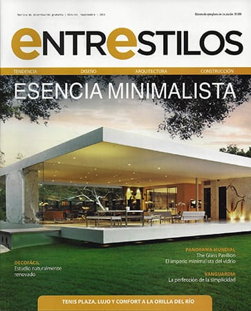 Portada de Entrestilos, Septiembre 2013