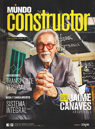 Portada de MUNDO constructor, Edición 9 / noviembre - diciembre 2015