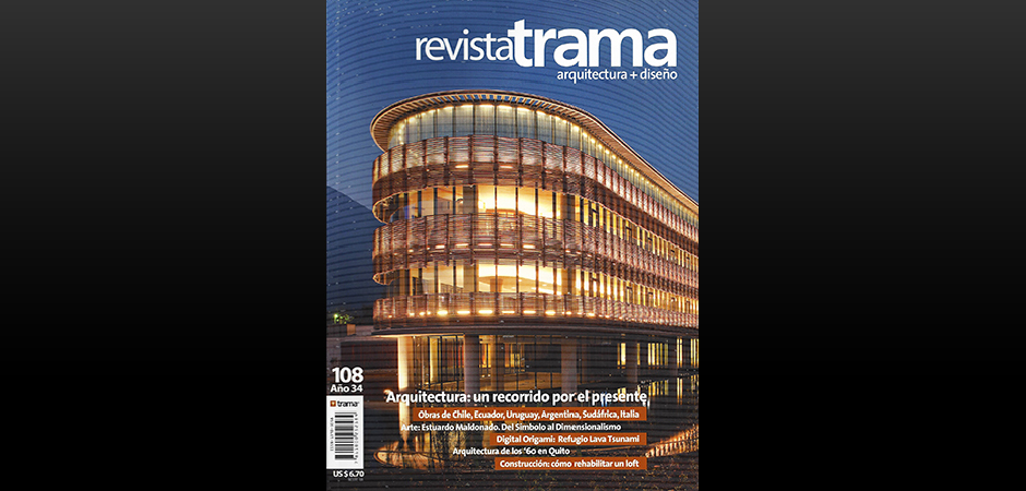 Portada de Revista trama, 108 / Año 34