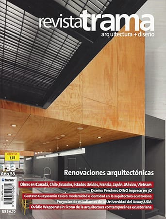 Portada de Revista trama, Año 38