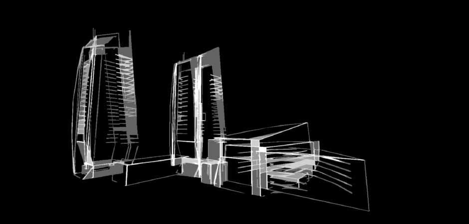 Maqueta de Proyecto Hotel y Centro de Convenciones, Manta