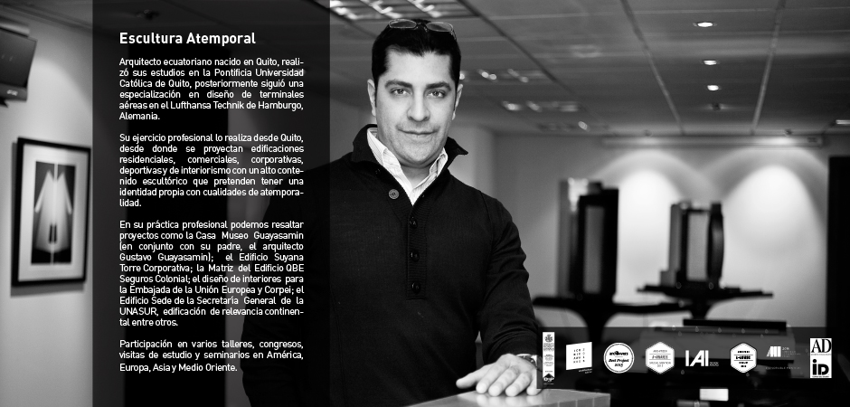 Diego Guayasamin, arquitecto, retrato